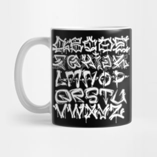 Graffiti Alphabet Mug